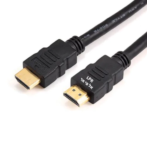 כבל HDMI תומך 4K 2.0 באורך 0.5 מטר