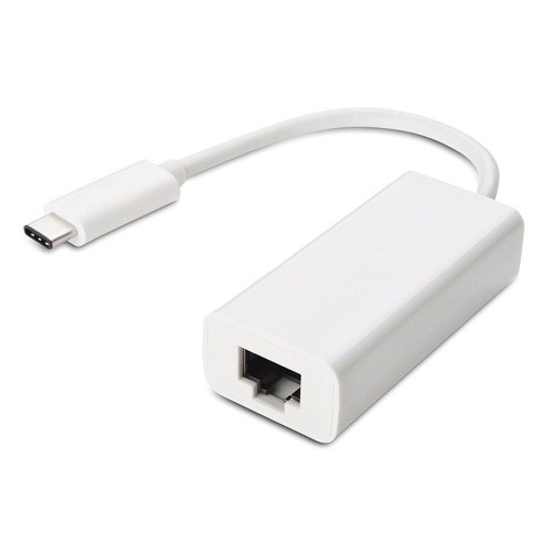 מתאם USB C לחיבור רשת RJ45 LAN GIGA 10/100/1000 עם צ'יפ RE