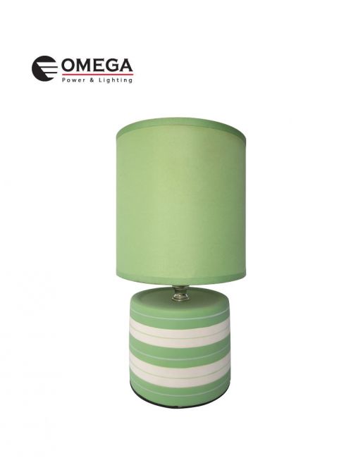 מנורת שולחן מעוצבת הדס ירוק